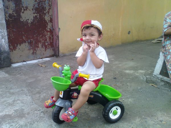 Arka Rizal Maulana, 2 Tahun, Lelaki