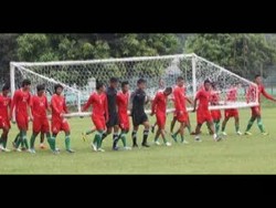 Timnas U-23 Berlatih di Barcelona