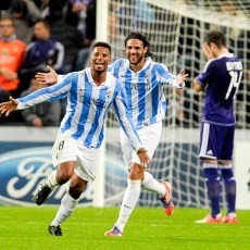 Malaga Gasak Anderlecht 3-0