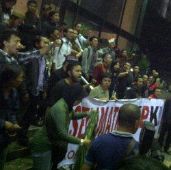 Koalisi Masyarakat Sambangi KPK Beri Dukungan