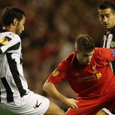 Udinese Taklukkan Liverpool di Anfield