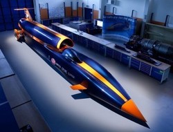 Calon Kendaraan Tercepat di Darat Lulus Uji Tes