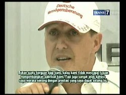 Michael Schumacher Pensiun