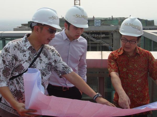 Topping off  Hunian Apartemen 