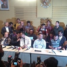  Mantan Pimpinan KPK Turun Gunung ke KPK