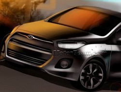 Sketsa Hyundai i10 Baru Bocor