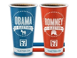 7-Eleven AS Gelar Polling Presiden dengan Paper Cup