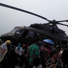 Ribuan Orang Hadiri Pameran Alutsista di Monas, Lalin Macet Parah