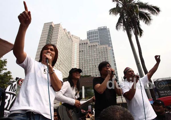 Musisi Indonesia Dukung Aksi Save KPK