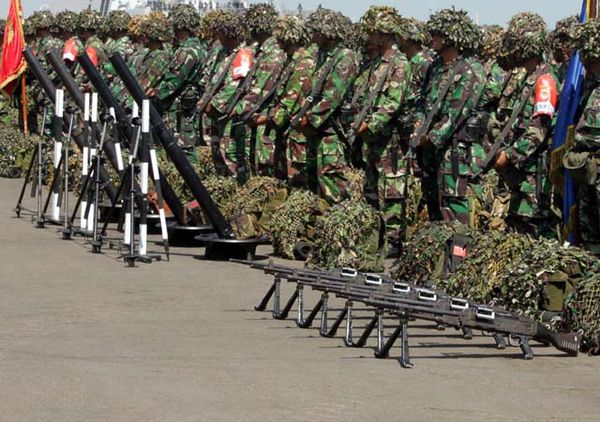 Marinir Gelar Latihan Perang