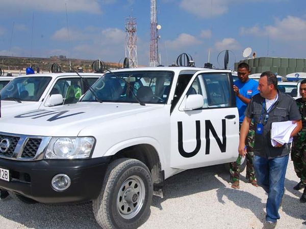 UNIFIL Periksa Kendaraan Satgas POM TNI