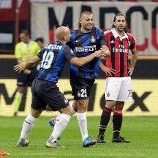 Gol Tunggal Samuel Menangkan Inter di Derby Milan