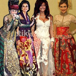 Cantik Berkebaya ala Selebriti Indonesia