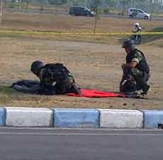 Granat Nanas Ditemukan di Komplek Bandara Juanda