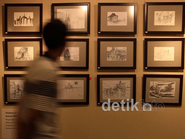 Pameran Tunggal Sketsa dan Puisi Mudji Sutrisno