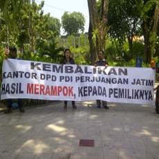 Tim 96 Persoalkan Status Kantor DPD PDIP Jatim