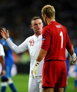 Hart Dukung Rooney Jadi Kapten Inggris