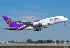 Mengintip si Ungu, Pesawat Raksasa A380 Thai Airways
