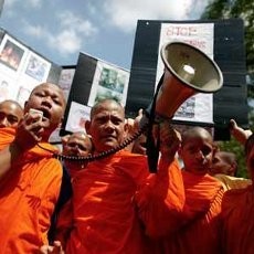 Ribuan Biksu Gelar Aksi Protes di Myanmar Untuk Menentang OKI