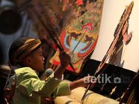 Dua Dalang Cilik Unjuk Kebolehan