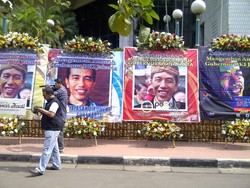 Persiapan Pelantikan Jokowi-Ahok, Ratusan Polisi Berjaga di DPRD DKI