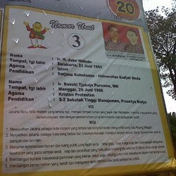 Ini Profil dan Visi-Misi Jokowi-Ahok 