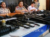 Polisi Sita Belasan Senjata dari Kombatan GAM