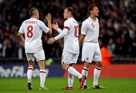 Cleverley Dukung Rooney Jadi Kapten Inggris