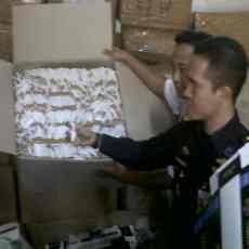 3 Juta Batang Rokok Ilegal Diamankan Bea Cukai