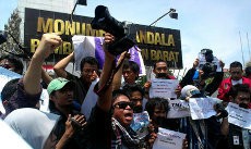 Jurnalis Makassar Kecam Pemukulan Wartawan Oleh Perwira TNI AU 