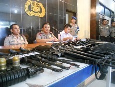 983 Senpi Ilegal & 20 Ribu Amunisi Dimusnahkan di Aceh