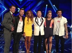 Psy Joget Kuda Bersama Mel B di  The X-Factor Australia