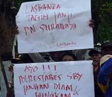 Tak Kunjung Eksekusi PT CVI, Ketua PN & Kapolrestabes Didesak Mundur