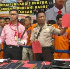 2 Pekan Polres Sidoarjo dan Polsek Jajaran Ringkus 34 Penjahat