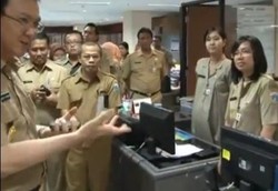 Ucapan Menarik Ahok Saat Bertemu Pegawai Hamil