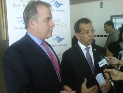 Garuda Gandeng Etihad Airways, Penumpang Bisa Terbang ke Seluruh Dunia