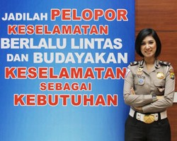 Perjalanan Karir Polisi Cantik Briptu Eka Hingga Terkenal di Layar Kaca