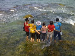 The best Moment di Pantai Timur Nusa Kambangan