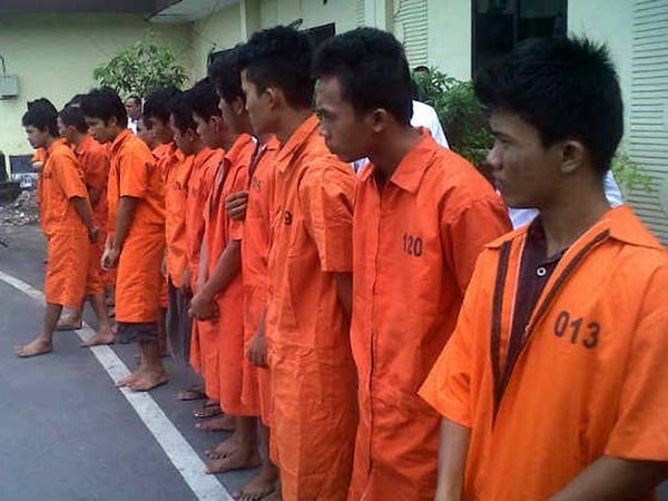 Polisi Tangkap Puluhan Pencuri dan Anggota Geng Motor