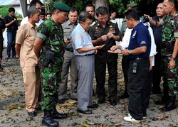 JK Tengok Lokasi Ledakan Bom di Poso