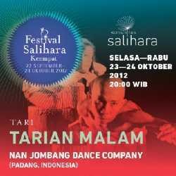 Pentas Tarian Malam Nan Jombang Tutup Festival Salihara 2012