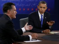 Obama-Romney Saling Serang di Debat Capres Final