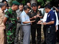 JK Tinjau Lokasi Bom Poso