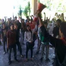 Mahasiswa Unej Tolak Pelantikan Dekan Fakultas Hukum