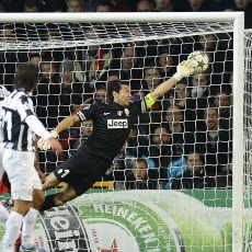 Juve Imbang, Buffon Kesal