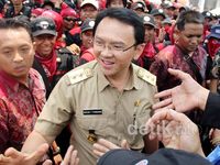Ahok Temui Ribuan Buruh