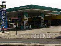 SPBU Petronas di Fatmawati Juga Bangkrut