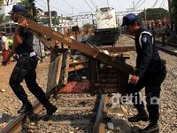 PKL di Stasiun Duri Jakbar Digusur
