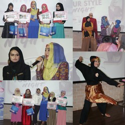 Unjuk Bakat Pemenang di Malam Penghargaan Hijab Hunt 2012