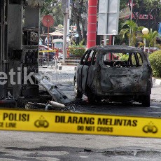 Motor Ikut Hangus dalam Kebakaran Mobil di Pom Bensin Pangeran Jayakarta
